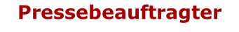Pressebeauftragter