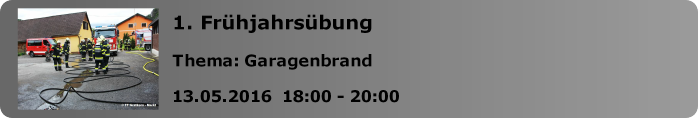 16-05-13 1. Frühjahrsübung