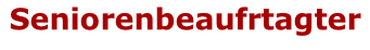Seniorenbeaufrtagter
