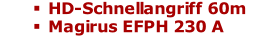 HD-Schnellangriff 60m  Magirus EFPH 230 A
