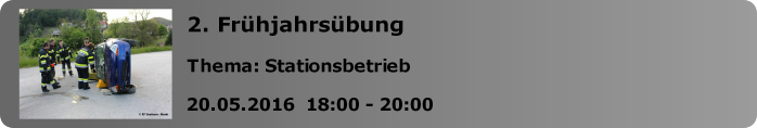 16-05-20 2. Frühjahrsübung