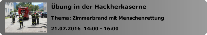 16-07-21 Übung Hackherkaserne